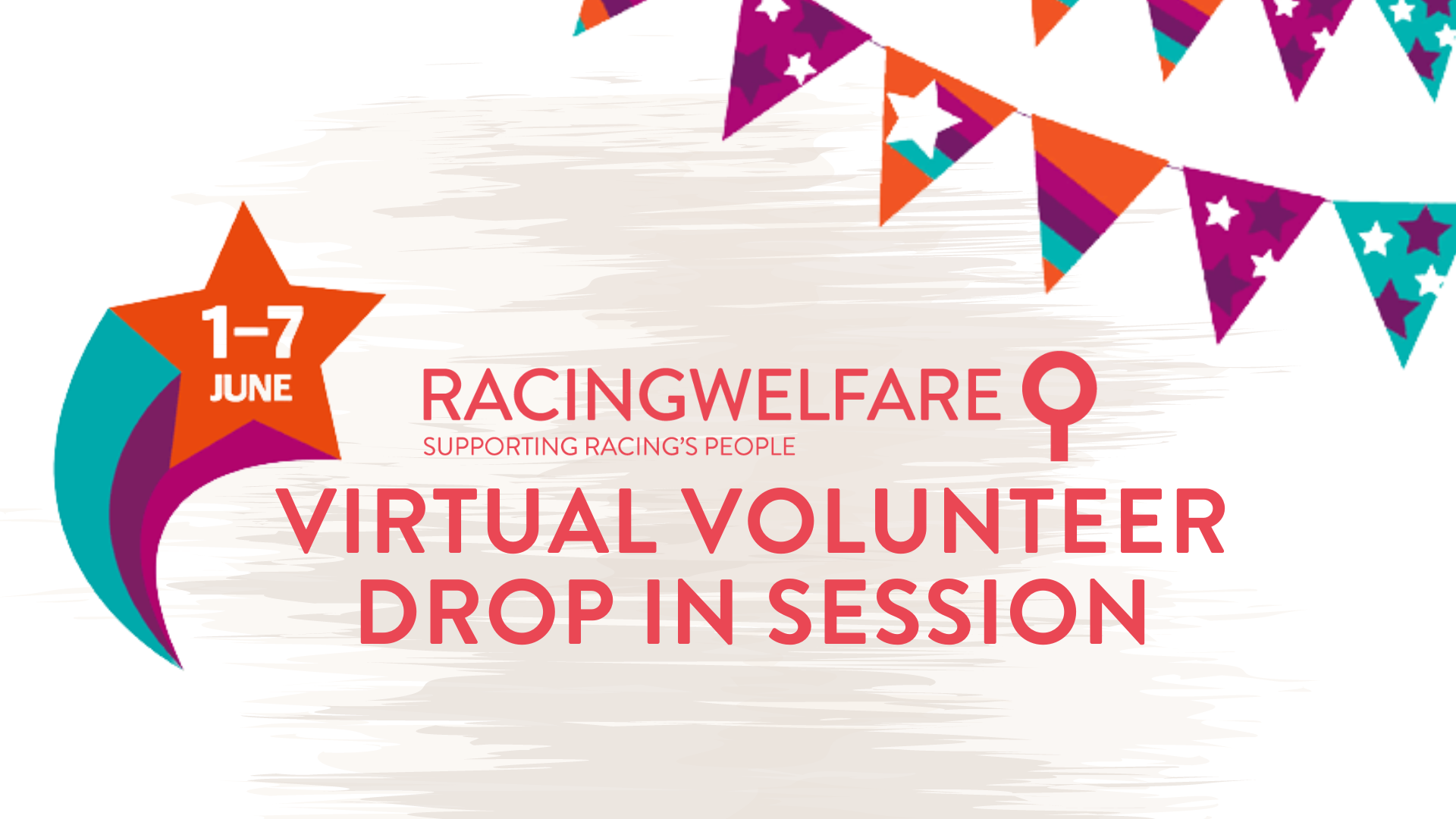 Virtual Volunteer Drop in Session – 2:30-3:30pm